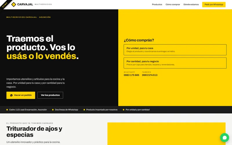 Demo de Multiservicios Carvajal