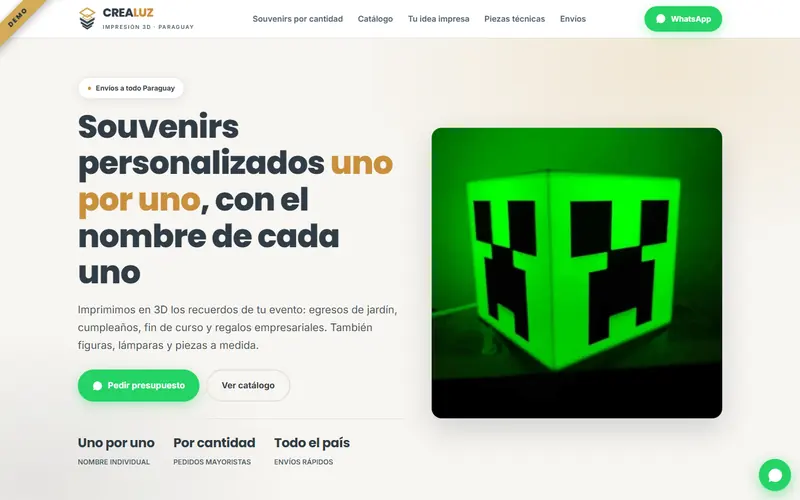 Demo de CreaLuz3D