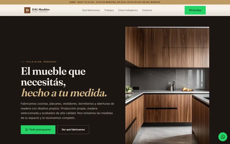 Demo de DAL Muebles