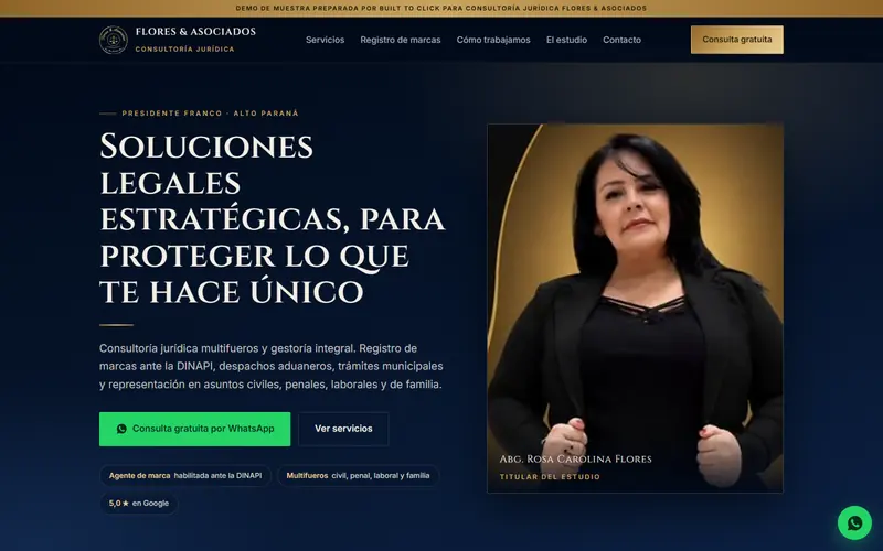 Demo de Flores & Asociados