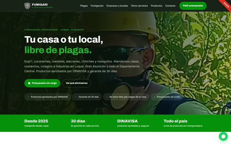 Demo de Fumigari