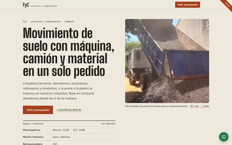 Demo de FyC