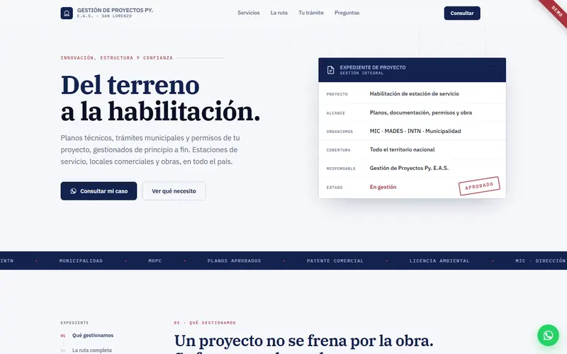 Demo de Gestión de Proyectos Py.