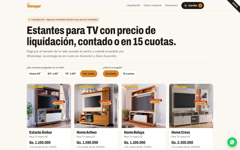 Demo de Innogar