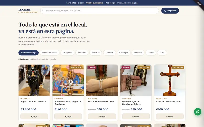 Demo de La Casita de la Rosa Mística