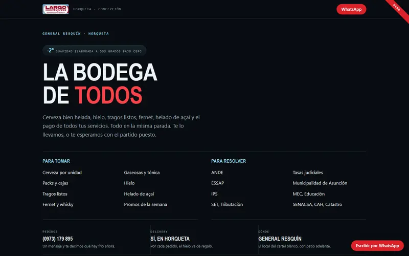 Demo de Largo Express