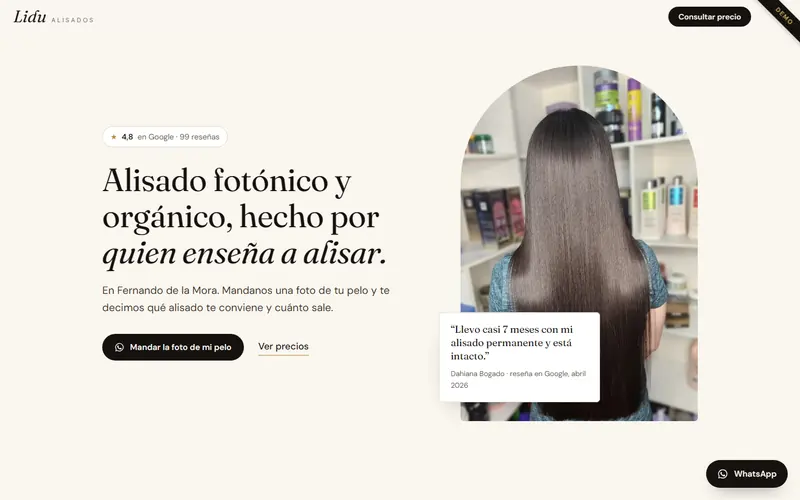 Demo de Lidu Alisados