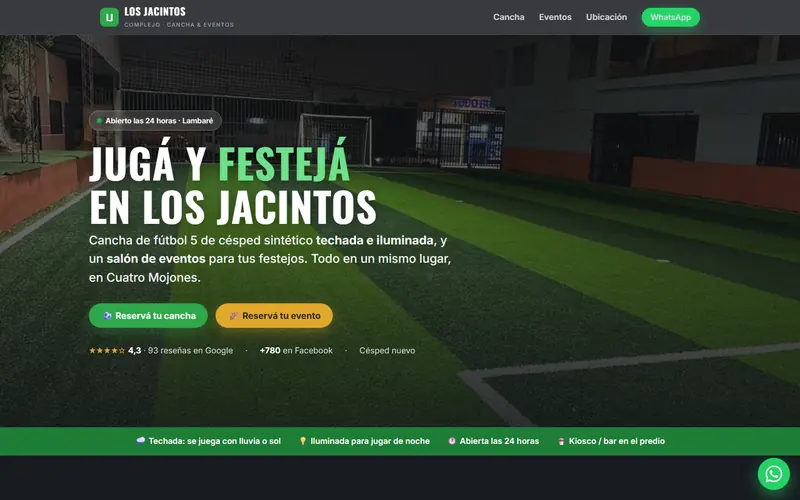 Demo de Complejo Los Jacintos