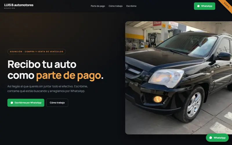 Demo de LUIS B. Automotores