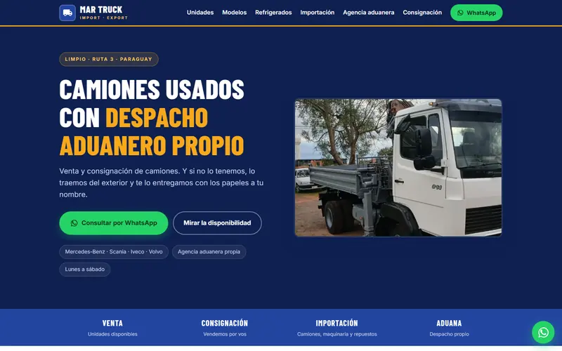 Sitio de Mar Truck
