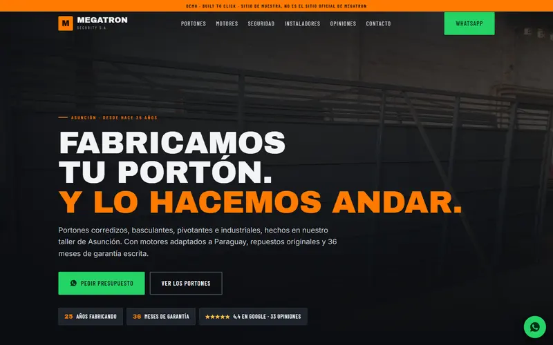 Demo de Megatron