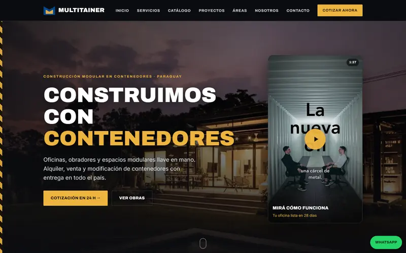 Sitio de Multitainer
