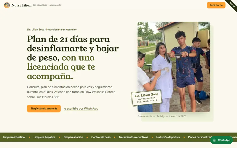 Demo de Nutri Lilian