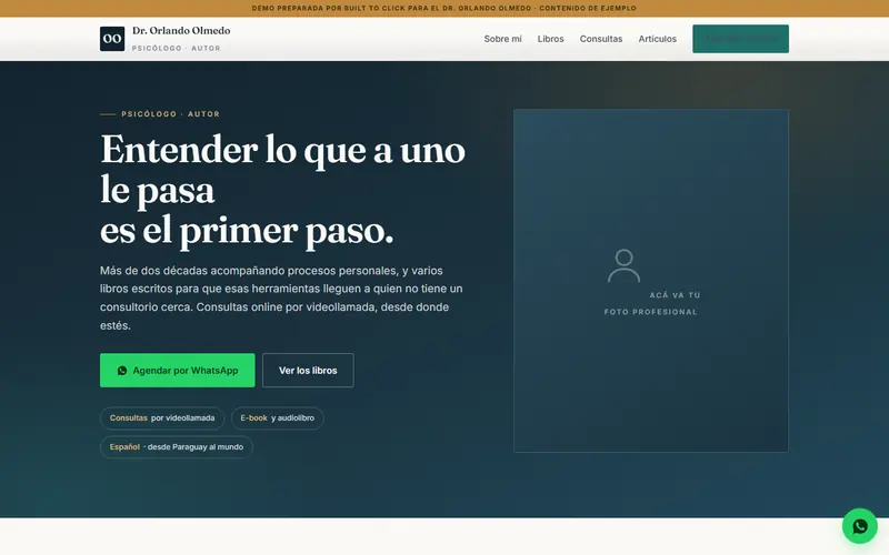 Demo de Dr. Orlando Olmedo