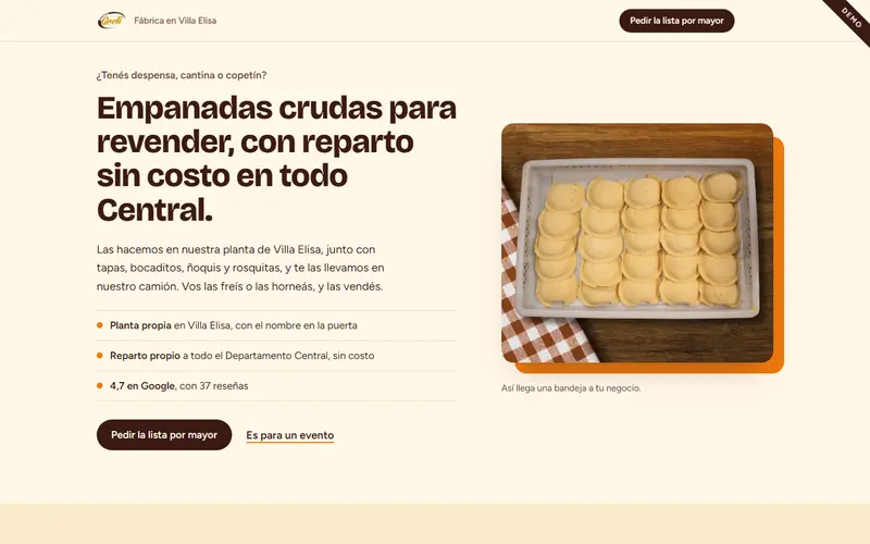 Sitio de Pastas Greli