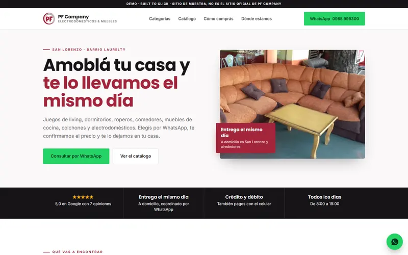Demo de PF Company