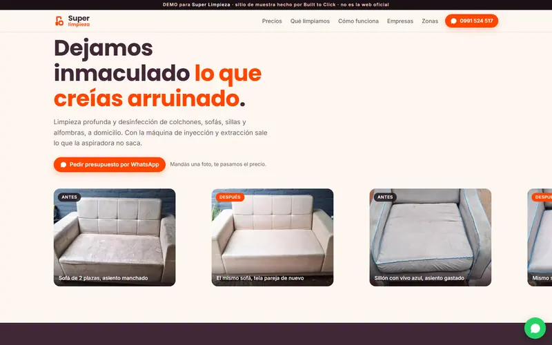 Demo de Super Limpieza