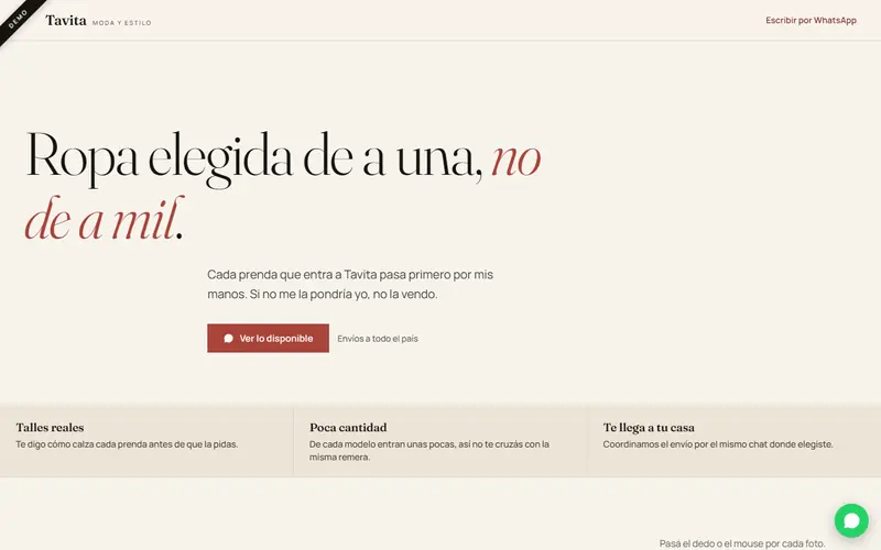 Demo de Tavita